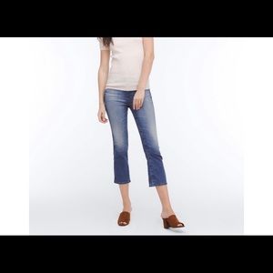 Jodi crop side slit Jean
